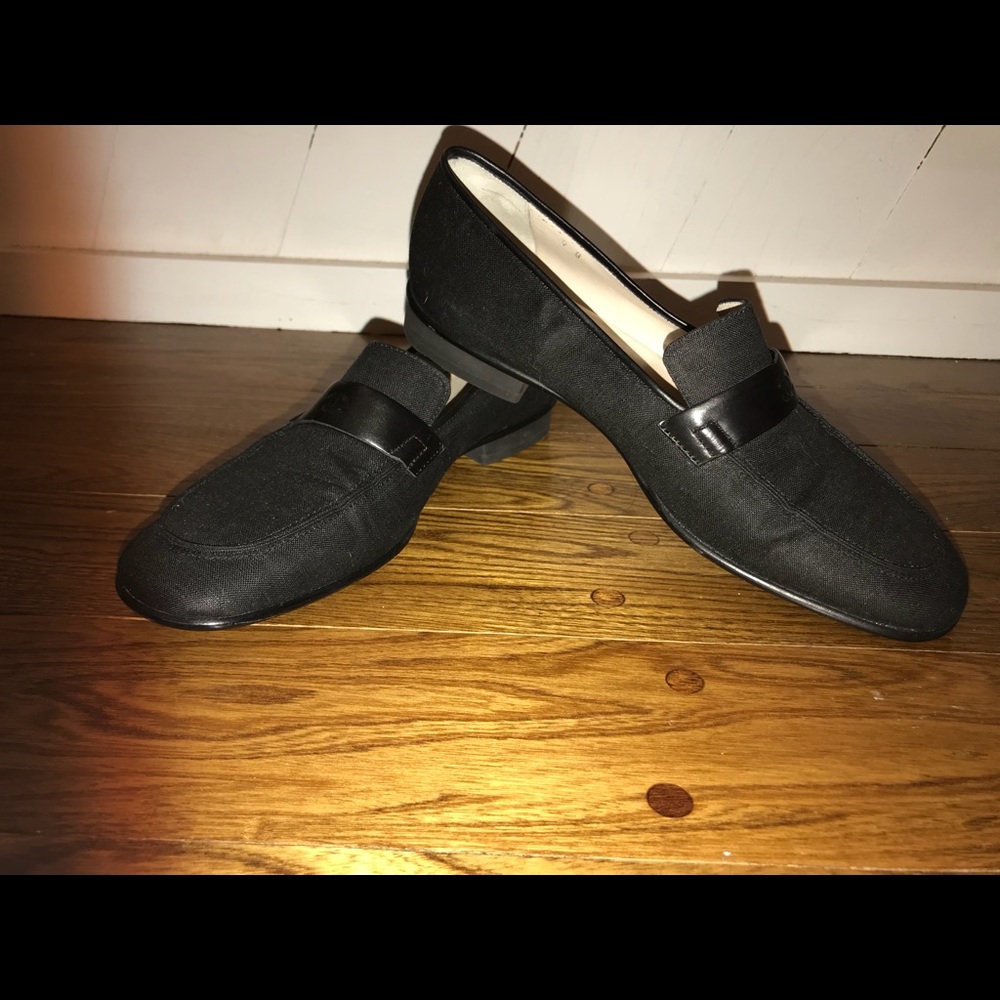Vintage Chanel loafers.